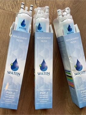 3 Waten H2o Refrigerator Water Filter fit for  PWF-1 (FPPWFU01) (EPPWFU01)
